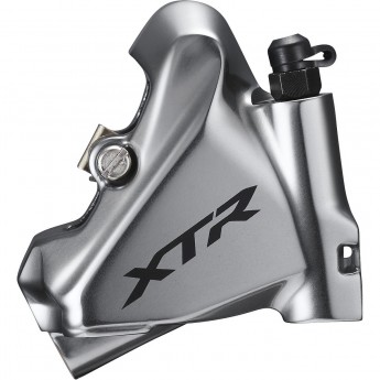 Калипер гидравлический SHIMANO XTR, M9110, задний, FLAT MOUNT, с болтами для крепления 25 мм, полимерные колодки K04Ti Калипер гидравлический SHIMANO XTR, M9110, задний, FLAT MOUNT, с болтами для крепления 25 мм, полимерные колодки K04Ti